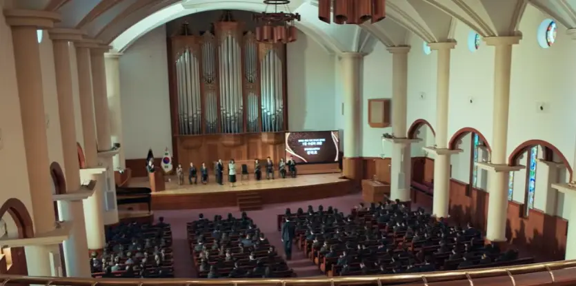 韓国ドラマフォーハンズ 〜2人のソナタ〜 キャスト一覧·相関図·ロケ地·配信 啓明大学アダムスチャペル